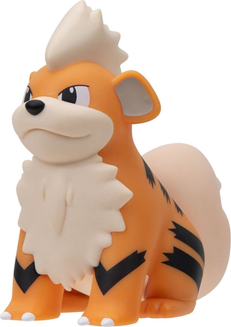 Jazwares figurine en vinyle pokémon growlithe statue 8 cm