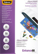 Fellowes pochettes de plastification améliorer a4 - brillant - 80 microns - 100 pièces