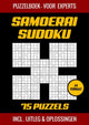 Sudoku samouraï - livre de puzzles pour experts - 75 grilles