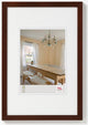 Poivrons Walther - cadre en bois - format photo 40x50 cm - noix