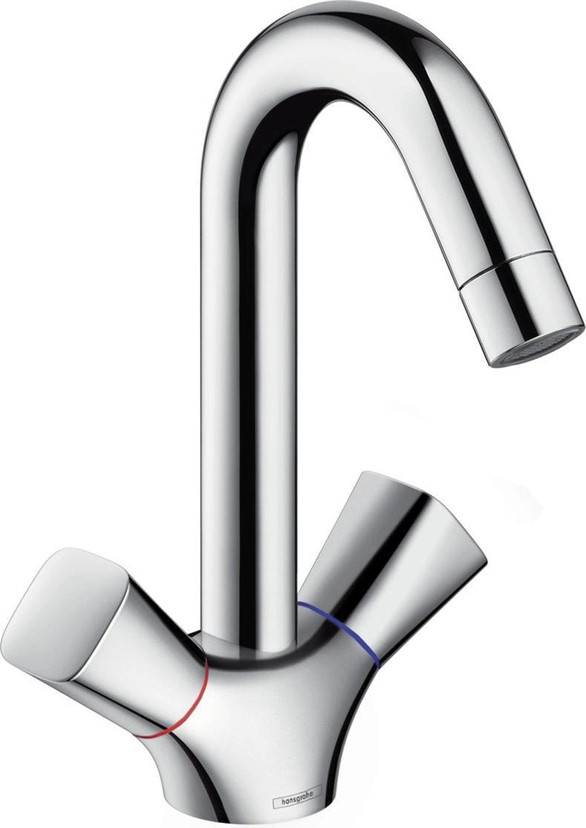 Hansgrohe logis e mitigeur de lavabo 150 - bec orientable - chrome