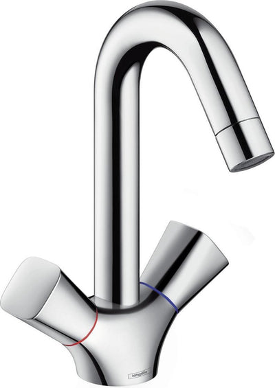 Hansgrohe logis e mitigeur de lavabo 150 - bec orientable - chrome