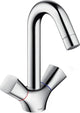 Hansgrohe logis e mitigeur de lavabo 150 - bec orientable - chrome