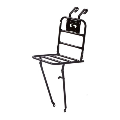 porte-bagages avant Comfort Transport 26 28 pouces acier noir