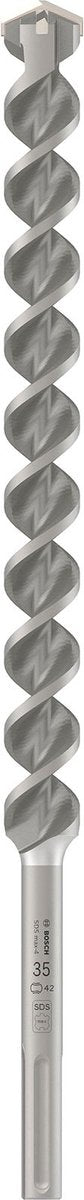 Foret à béton Bosch pro sds max-4 – 35 x 400 x 520 mm – 4 têtes de coupe – pour maçonnerie en béton