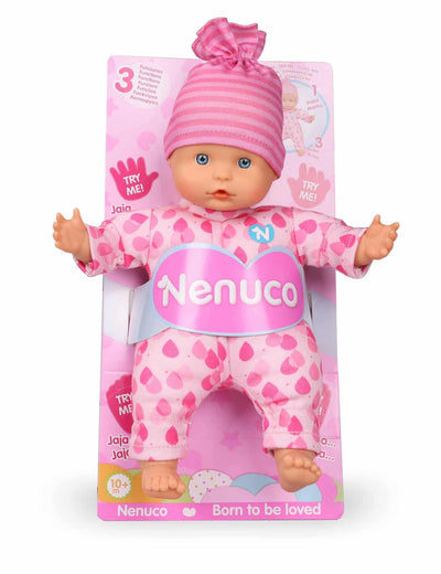 Nenuco Soft Baby Doll avec 3 fonctions d'environ 25 cm de taille