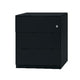 Caisson à tiroirs bisley 3l basic acier verrouillable 420x565x500mm noir