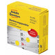 Points de marquage avery jaune 250 pièces 19 mm