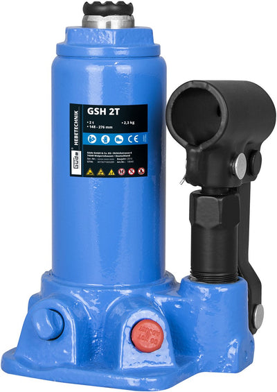 Cric bouteille Güde - capacité de levage : 2t - cric ø20 mm
