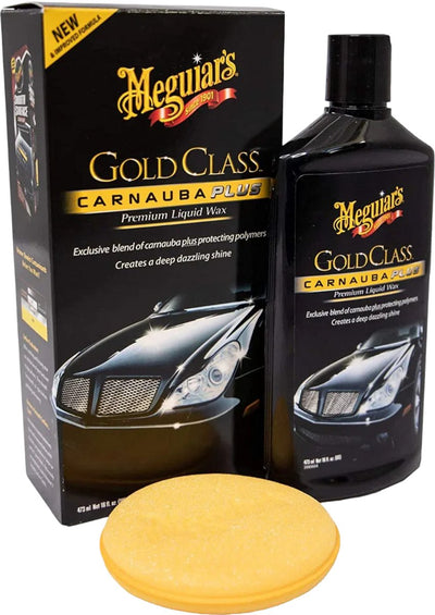 Cire liquide de carnauba de classe or Meguiar's - cire de voiture - cire de voiture de carnauba - 473 ml