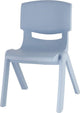 Siège enfant en plastique bleu tendance Bieco