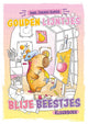 Livre de coloriage d'animaux heureux, éditeurs Bbnc, lignes dorées