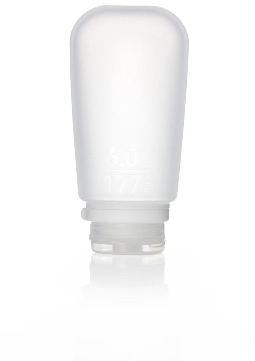 Human Gear - gotoob+ - bouteille de voyage - flacon - réutilisable - léger - xl - 177ml - transparent