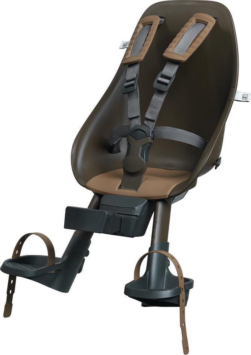 Siège de vélo Urban iki pour ta–ke - marron koge marron kurumi