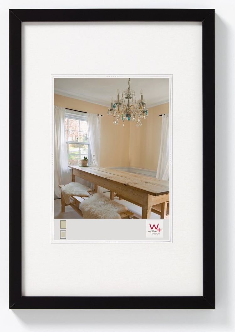 Poivrons Walther - cadre en bois - format photo 20x30 cm - noir