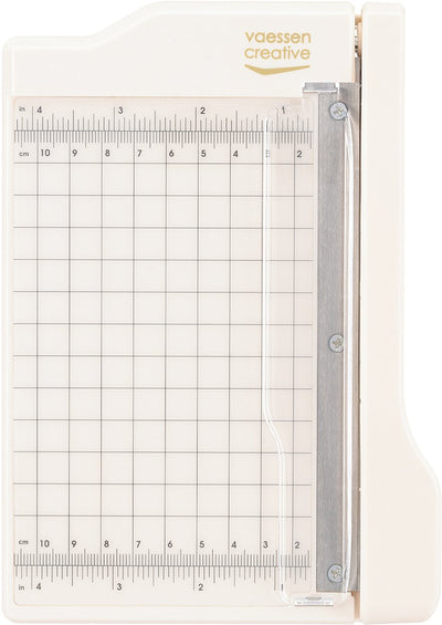 Coupe-papier Vaessen creative - mini guillotine - 15cm