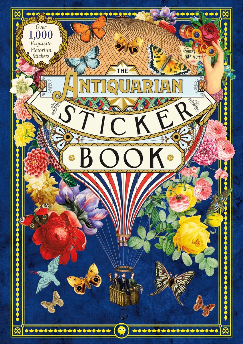 Le livre d'autocollants d'antiquaire