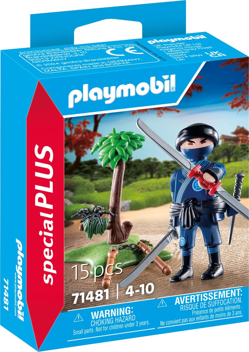 Playmobil Specials ninja avec équipement 71481
