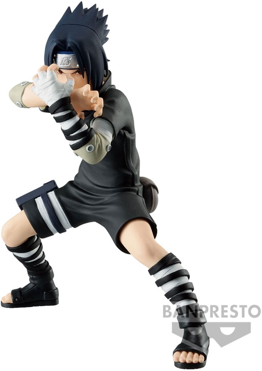 Naruto shippuden - banpresto - uchiha sasuke (étoiles vibrantes) figurines à collectionner multicolores