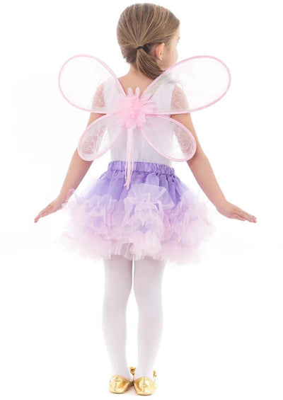 Petites aventures - ailes de fée roses de luxe - taille unique