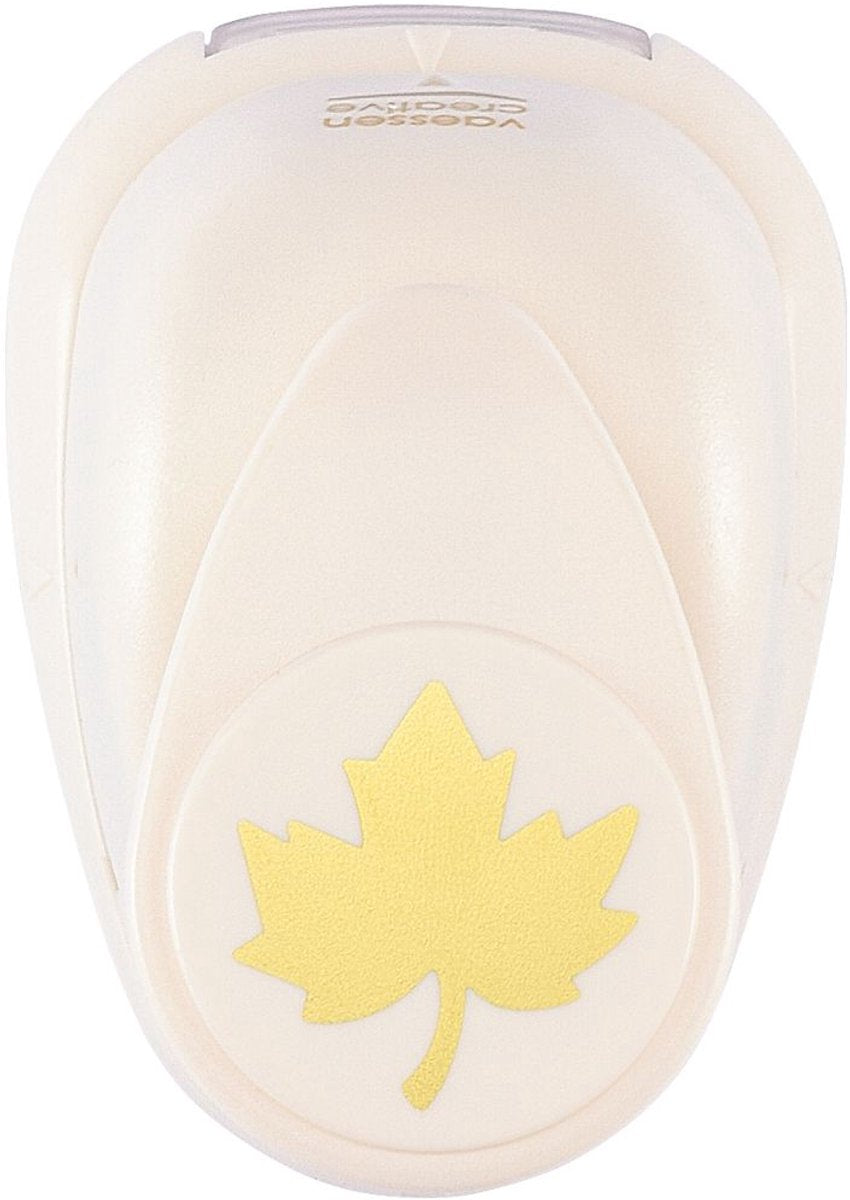 Vaessen creative punch - perforatrice figure - feuille d'érable - 2,6 x 2,4 cm
