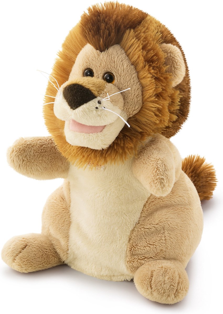 Lion marionnette Trudi : 16x25x15 cm (s-29916)