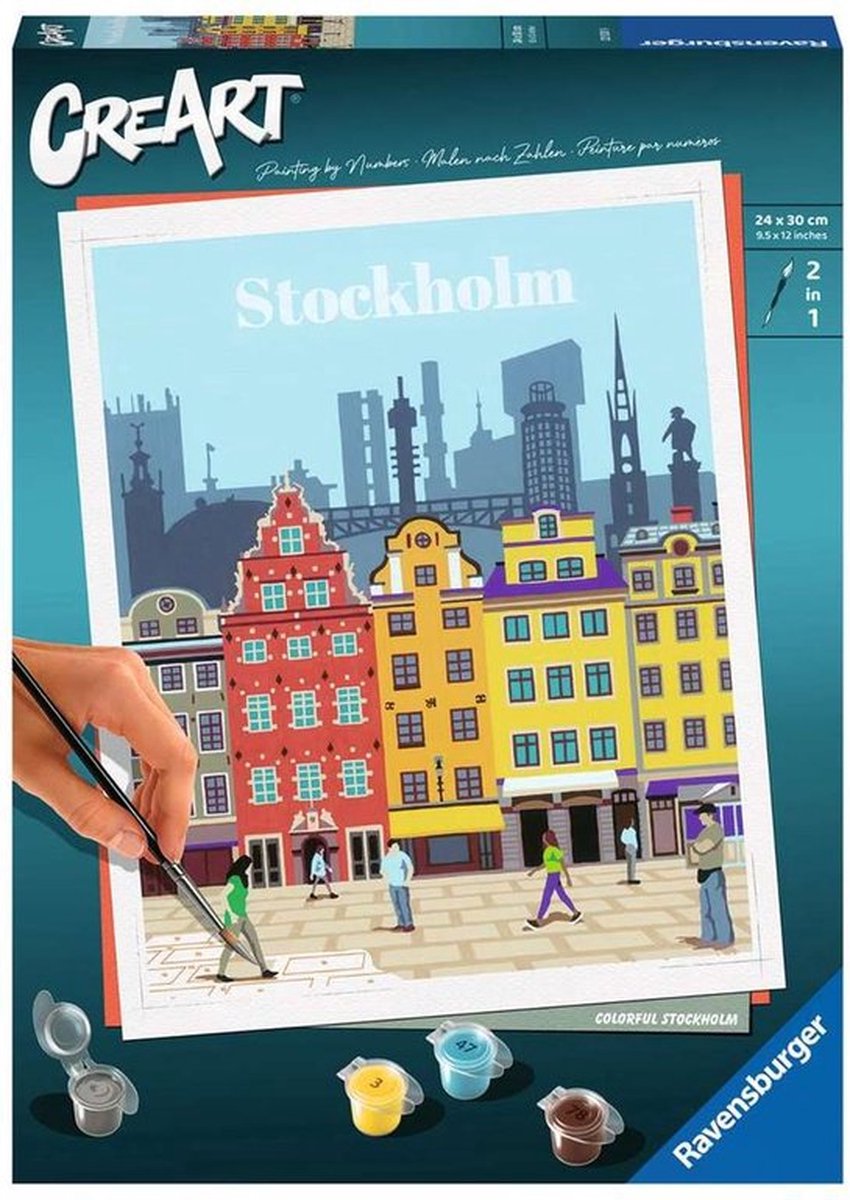 Ravensburger crée un stockholm coloré