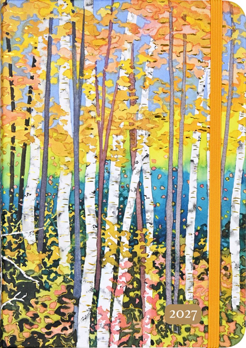 Peter Pauper 2027 Agenda hebdomadaire Aspen Forest (16 mois, septembre 2026 à décembre 2027)