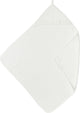 Cape de bain à volants bébé Meyco - blanc cassé - 80x80cm