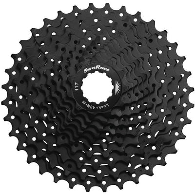 Cassette Sunrace CSMS1 10 vitesses 11-36 tands noirs