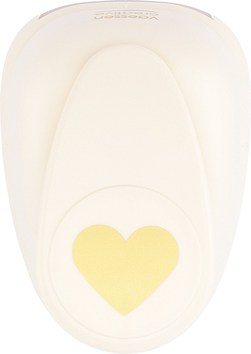 Vaessen creative punch - figure punch - coeur - 5,2 x 6,1 cm