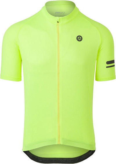 Agu core chemise de cyclisme essentiel hommes hivis jaune fluo