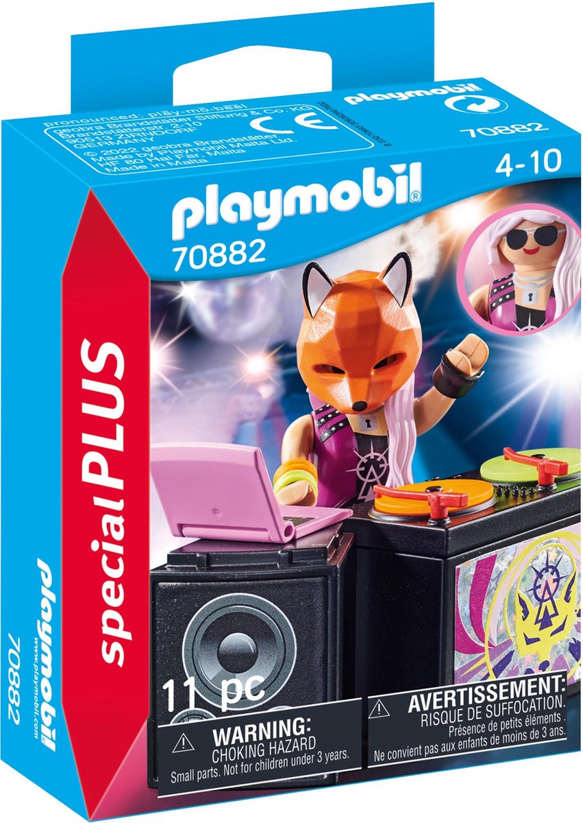 Playmobil Specials DJ avec plate-forme 70882