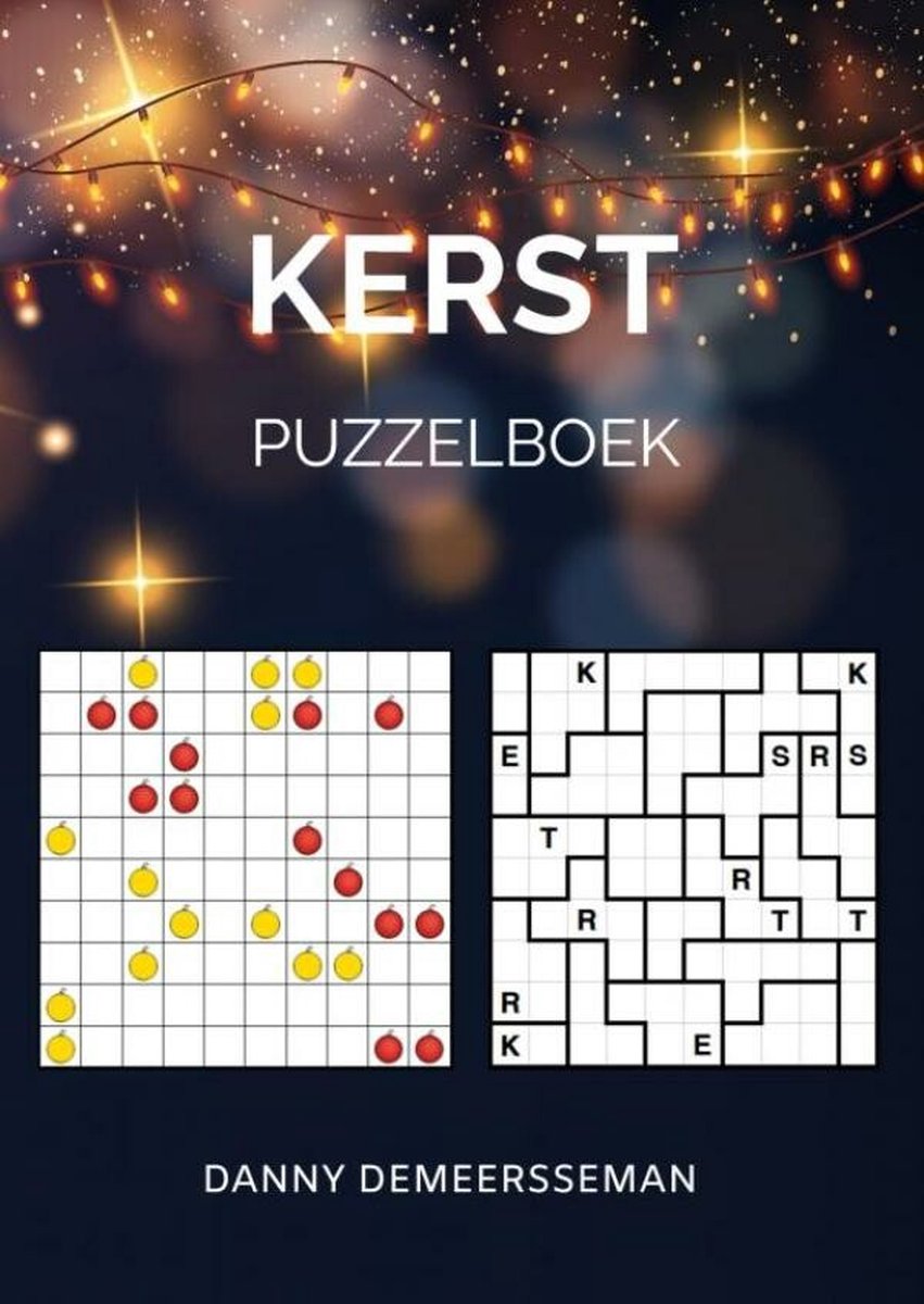 Livre de puzzles de Noël sans marque et sans marque