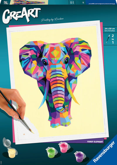 Ravensburger Creart Painting by Number Elephant