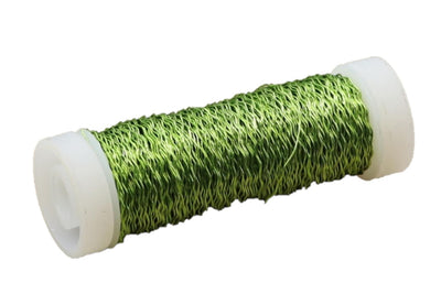 Fil métallique vivant naturel HBx 25 grammes vert pomme