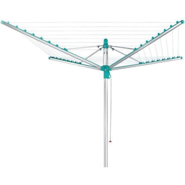 Leifheit Leifheit 85285 Linomatic 400 Easy Droogmolen 40 m Longueur à sec argent turquoise