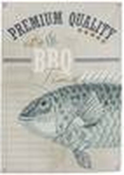 Serviette murale collection Hd BBQ noir 70x0x100cm