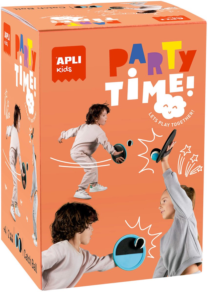 Apli kids jeu de balles autocollantes pour enfants 'party time'