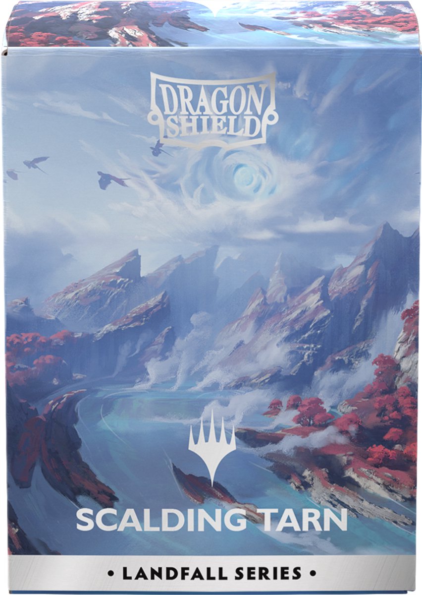 Dragon Shield Sleeves Protection des cartes série Landfall Tarn échaudage 100 pièces.