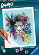 Ravensburger Creart peinture sur le numéro Boho Lion