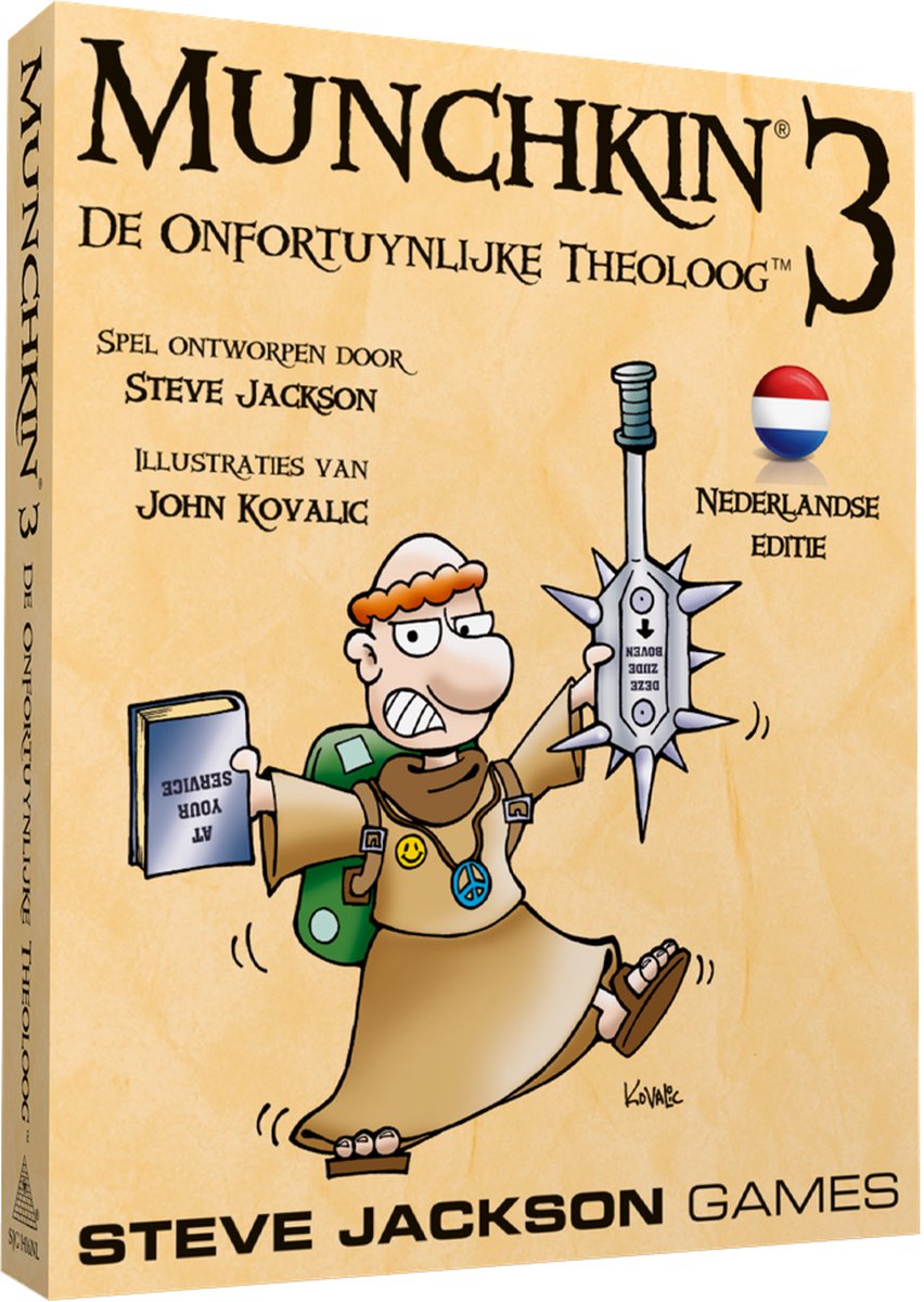 Asmodee Munchchin 3 Le malheureux jeu de cartes théologiennes