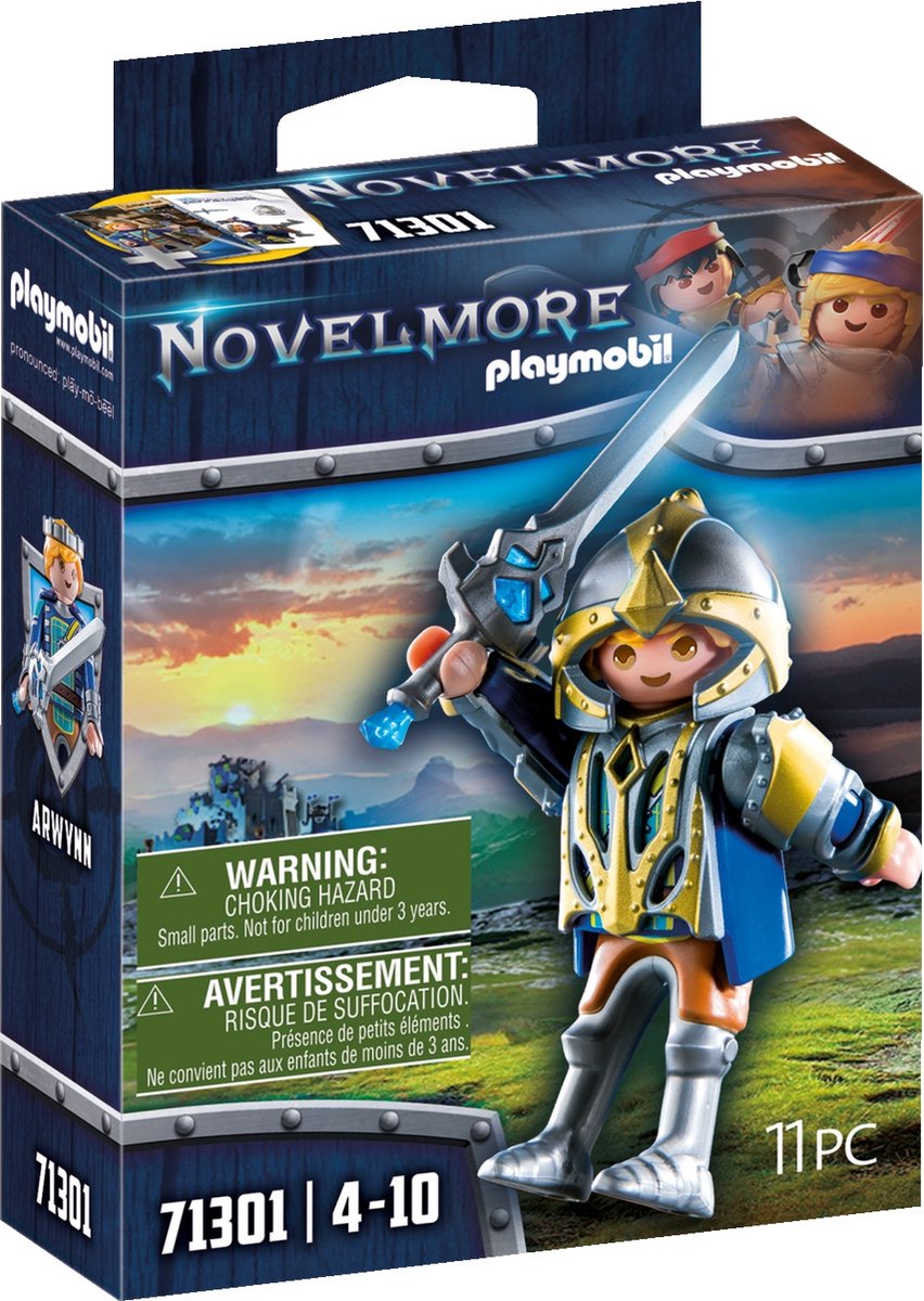 Playmobil Novelmore Arwynn avec Invincibus 71301