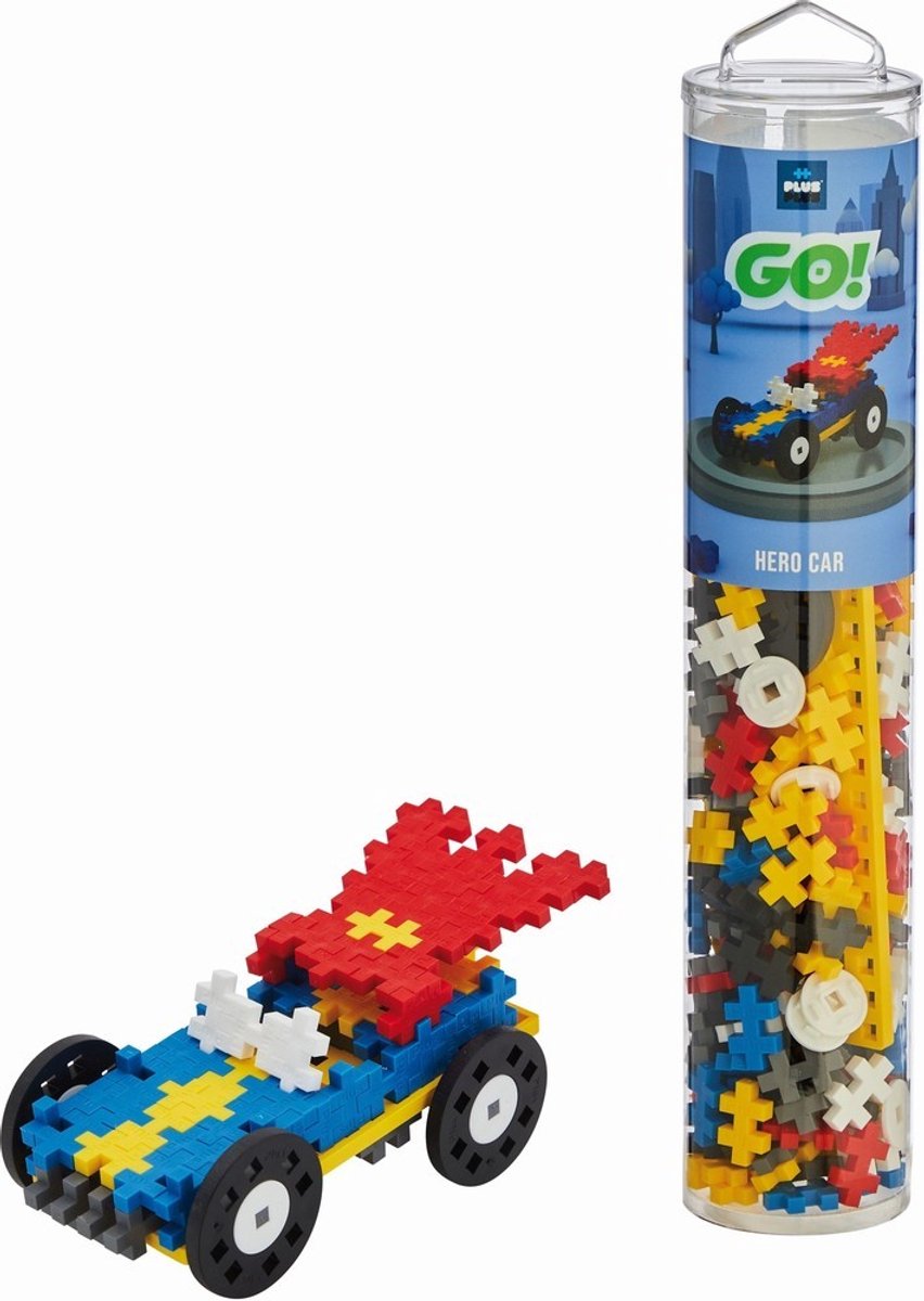 Plus plus tube auto hero plus-plus: 200 pièces (4259)