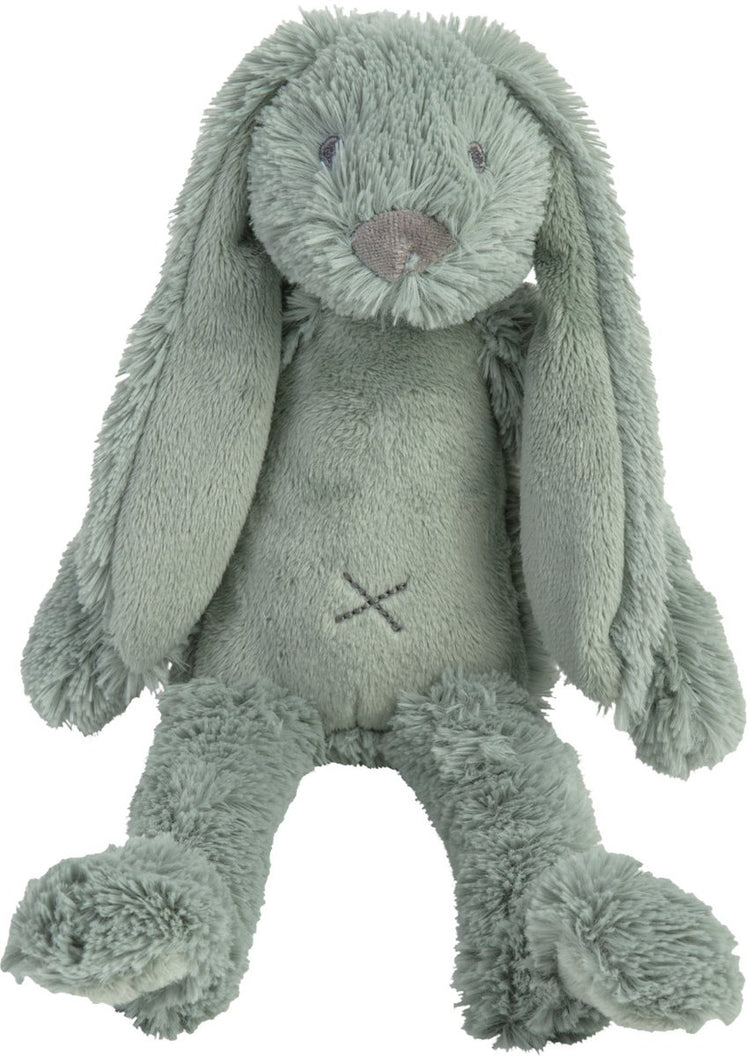 Happy horse lapin richie peluche 38cm - vert - peluche bébé