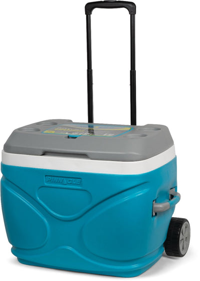 Pinnacle prudence roller (66 litres) glacière sur roulettes bleue