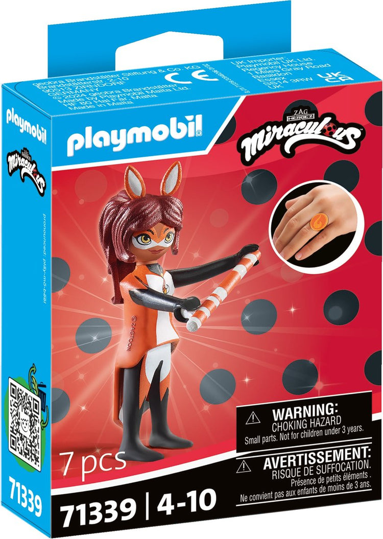 Playmobil miraulous miraculous : rena rouge 71339