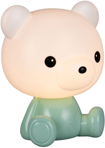 Rl live your light reality cutie - lampe de table - chambre de bébé ou d'enfant - vert - incl. 1x SMD 0,3 W - on off touch - changeur de couleurs RVB - connexion USB
