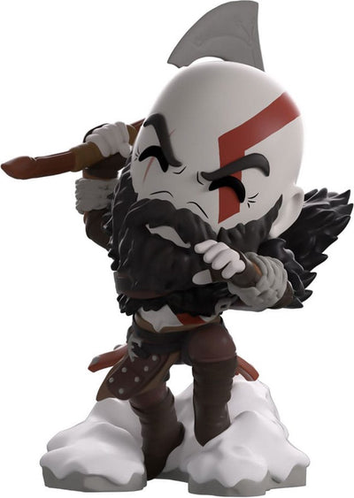 Youtooz figurine vinyle dieu de la guerre kratos statue 10 cm