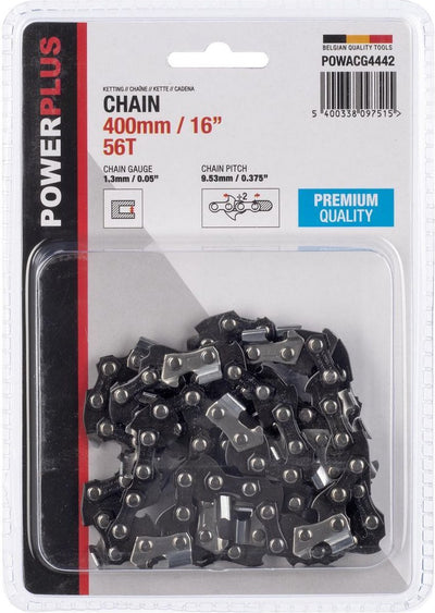 Powerplus - powacg4442 - chaîne - 16 - 400mm - 56 dents - premium